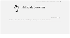 Desktop Screenshot of hillsdalejewelers.com